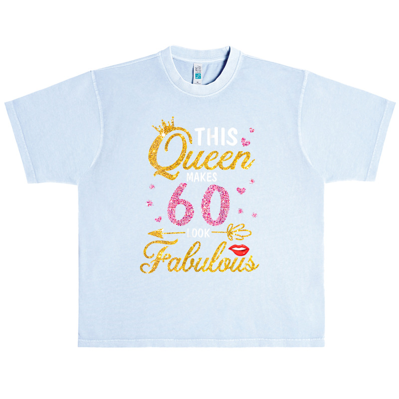 Womens 60 Years Old Gifts 60 & Fabulous Since 1962 60th Birthday Tank Urban Heavy T-shirt | Artistshot