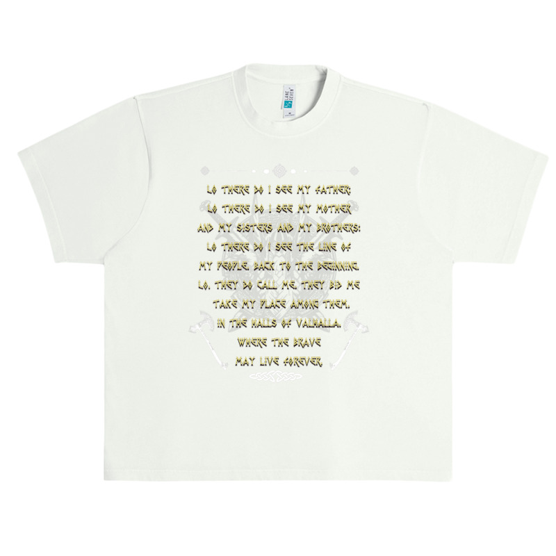 Viking Prayer Before The Battle Vikings Warriors Urban Heavy T-shirt | Artistshot