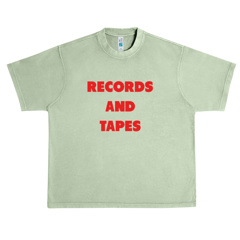 Records And Tapes Urban Heavy T-shirt | Artistshot