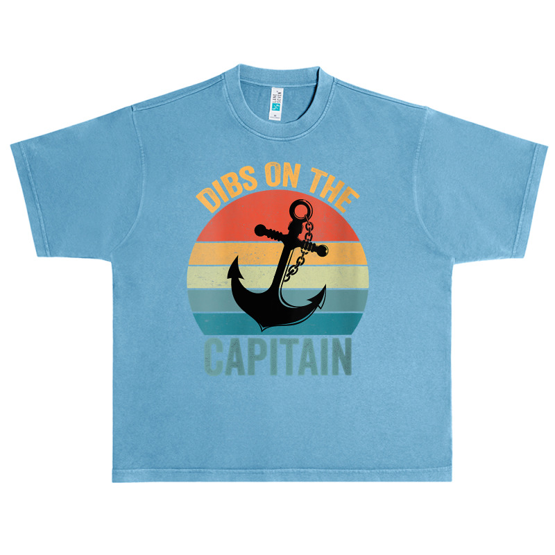 Womens Dibs On The Captain V Neck T Shirt Urban Heavy T-shirt | Artistshot