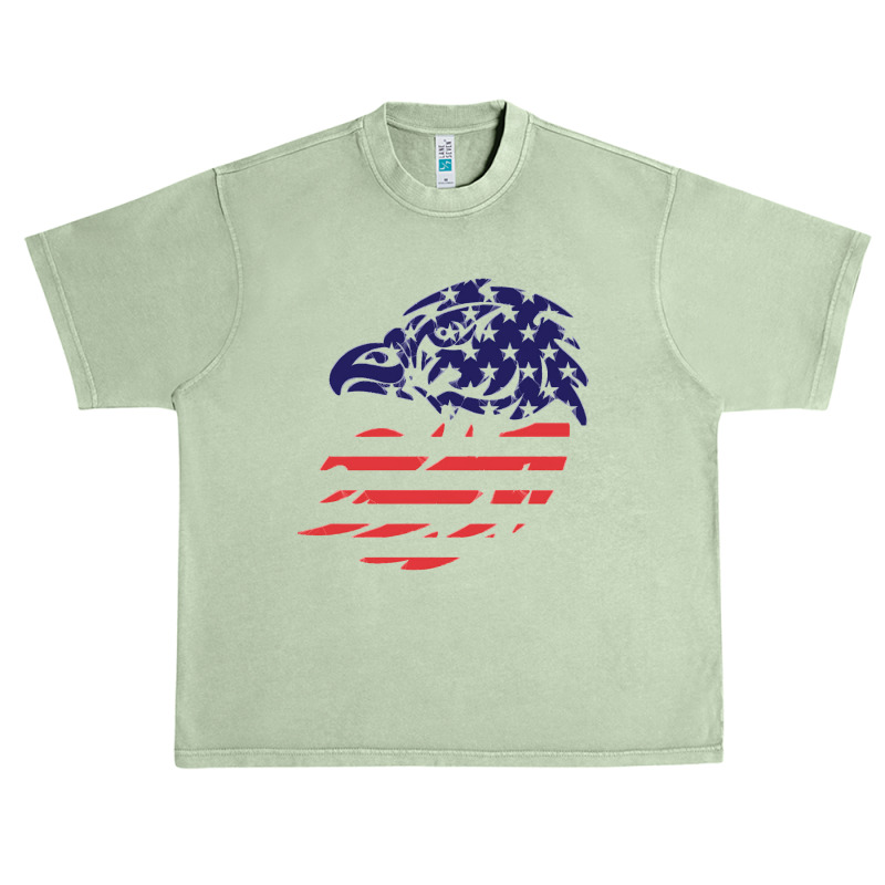 Patriotic Eagle, Patriotic Eagle Vintage, Patriotic Eagle Art, Patriot Urban Heavy T-shirt by cm-arts | Artistshot