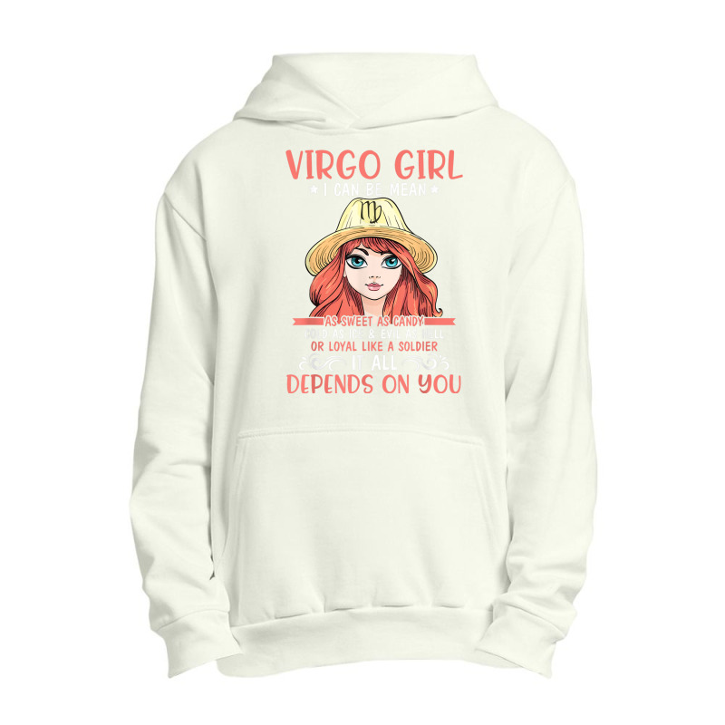 Virgo Girl Sweet Candy Cold Ice Evil As Hell Loyal Soldier Urban Pullover Hoodie | Artistshot