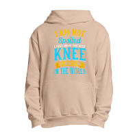 Knee Surgery Warrior   Knee Joint Replacement Surgeries Urban Pullover Hoodie | Artistshot