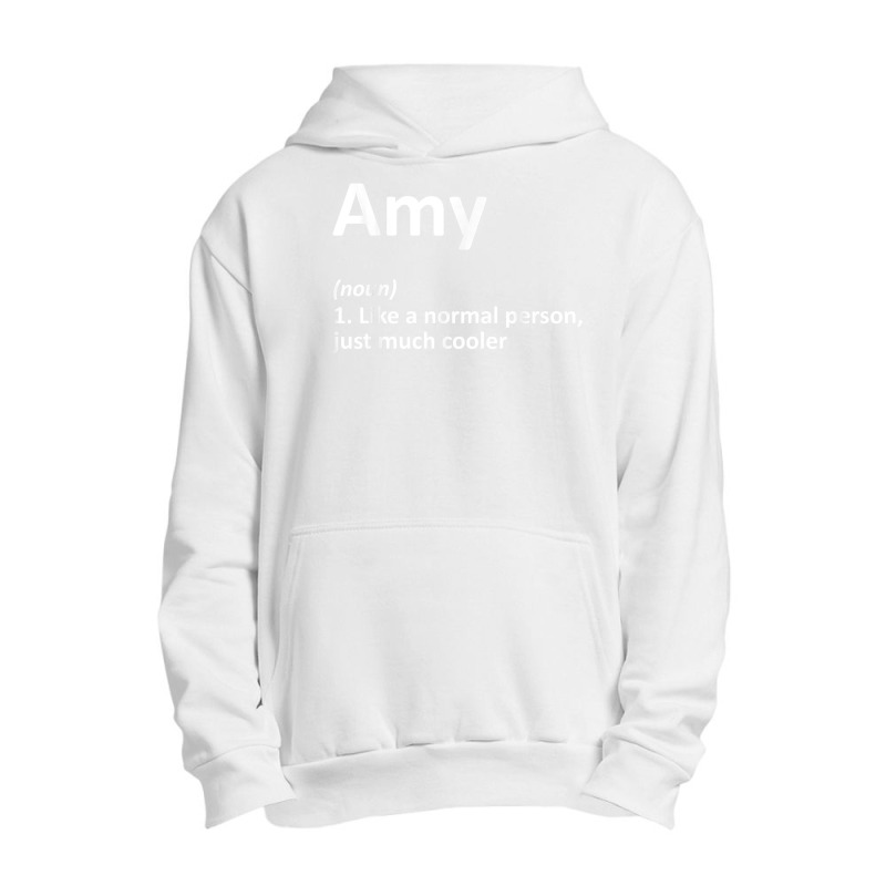 Amy Definition Personalized Name Funny Birthday Gift Idea Urban Pullover Hoodie | Artistshot