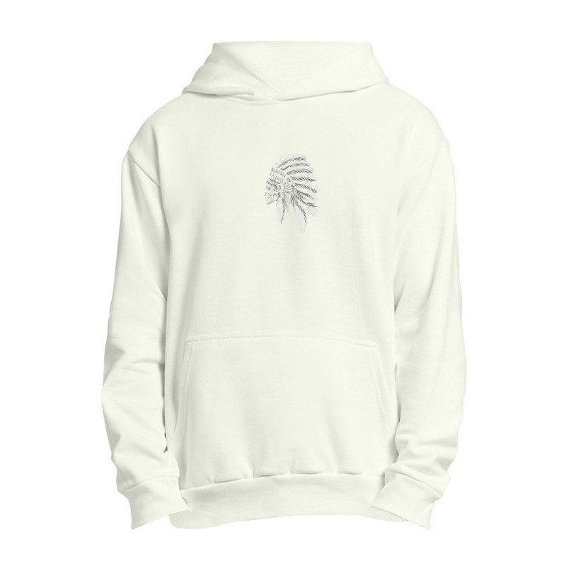 Native Skull Urban Pullover Hoodie by Dapper | Artistshot