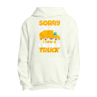 Sorry I'm Late I Saw A Garbage Truck Birthday Party Urban Pullover Hoodie | Artistshot