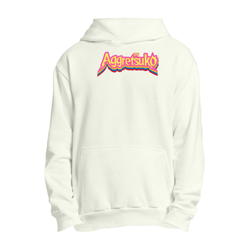 Aggretsuko Colorburst Urban Pullover Hoodie | Artistshot