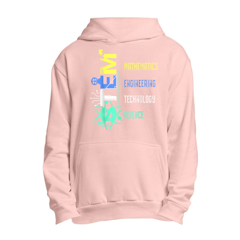 Stem Education Science Teacher Math Engineer Technology Urban Pullover Hoodie by TysonBoyer | Artistshot