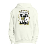 Womens Soccer Player Mom Heart Soccer Mom Urban Pullover Hoodie | Artistshot