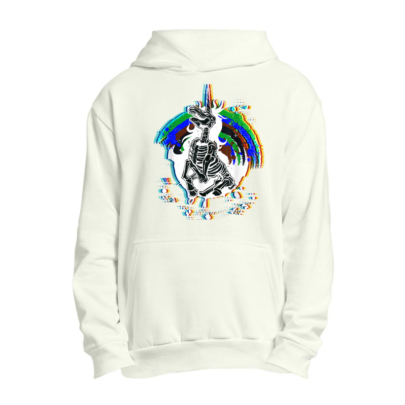 Lightning Unicorn Strike Urban Pullover Hoodie by Stunner | Artistshot