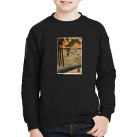 Two Bar Tailed Godwits By Ohara Koson 107088396 Youth Sweatshirt | Artistshot