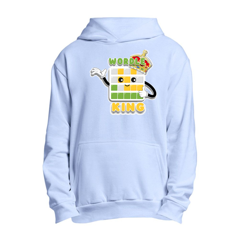 Wordle King Daily Word Game Wordle Kawaii Urban Pullover Hoodie | Artistshot