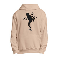 Frog Silhouette Urban Pullover Hoodie | Artistshot