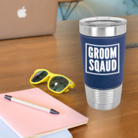 Grooms Bachelor Crew Party Squad Team Groom Leatherette Tumbler | Artistshot