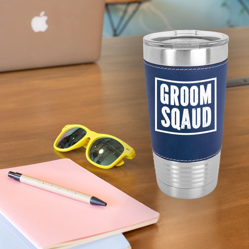 Grooms Bachelor Crew Party Squad Team Groom Leatherette Tumbler | Artistshot