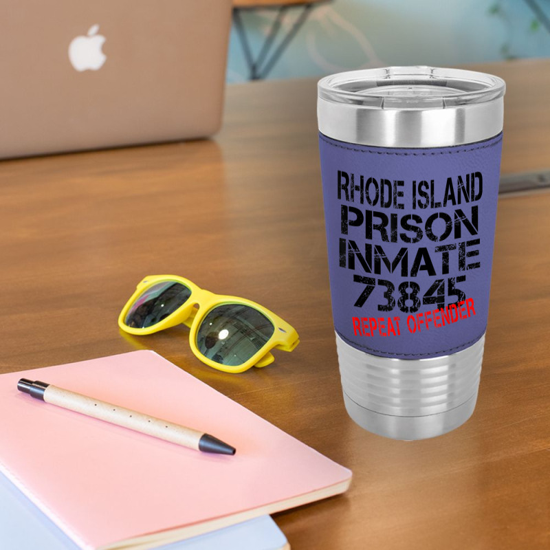 Halloween Rhode Island Prisoner Party Costume Tshirt Leatherette Tumbler | Artistshot