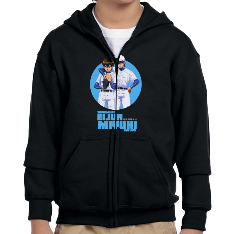 Kazuya Youth Zipper Hoodie by Disgus_Thing | Artistshot