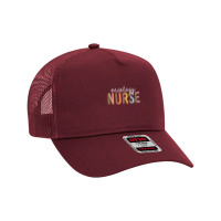 Oncology Nurse Leopard Print Nursing School Women T Shirt Mesh Back Trucker Hat | Artistshot