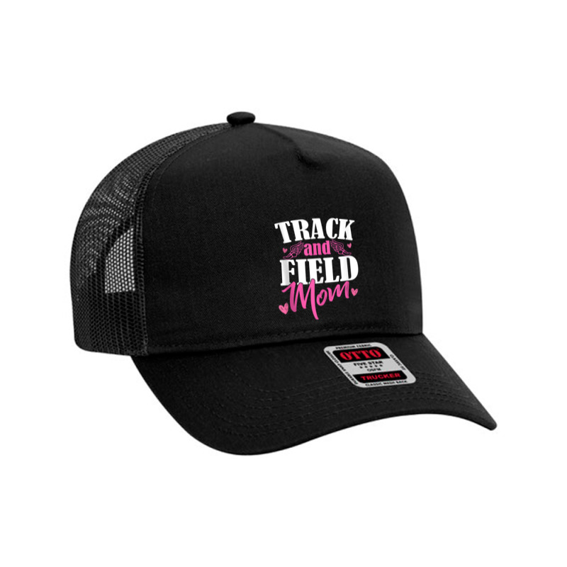 Track & Field Mom Sports Running Proud Mother's Day Tank Top Mesh Back Trucker Hat by h.avenaver | Artistshot