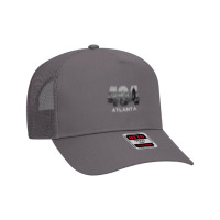 City Skyline Area Code 404 Downtown Atlanta Georgia Souvenir T Shirt Mesh Back Trucker Hat | Artistshot