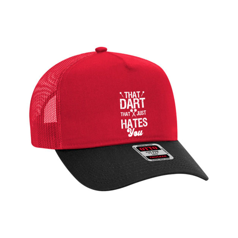 Dart Dartboard That Dart That Just Hates You T Shirt Mesh Back Trucker Hat by kryloxsiriaso4 | Artistshot