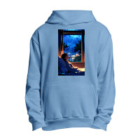 Anime Girl Lying On The Bad Urban Pullover Hoodie | Artistshot