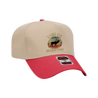 I Like Elk And Maybe 3 People T  Shirt I L I K E E L K A N D M A Y B E Adjustable Baseball Cap | Artistshot