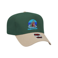 Panama City Beach Vacation Shark Theme Adjustable Baseball Cap | Artistshot