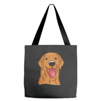 Golden Retriever T Shirt Happy Golden Tote Bags | Artistshot