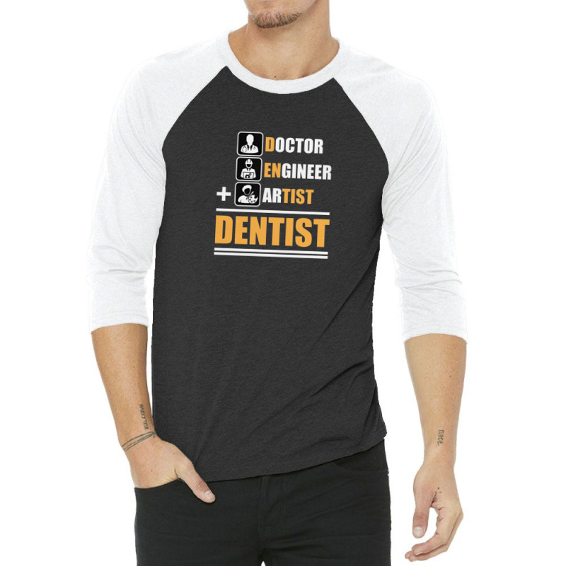 Dentist 3/4 Sleeve Shirt by Disgus_Thing | Artistshot