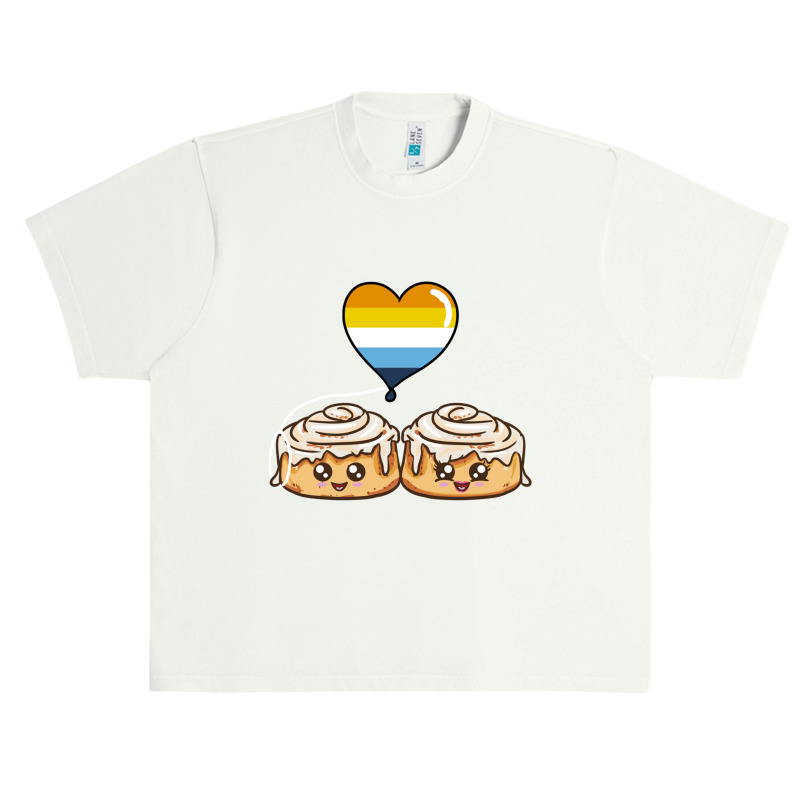 Cinnamon Roll Couple Aroace Pride Urban Heavy T-shirt | Artistshot