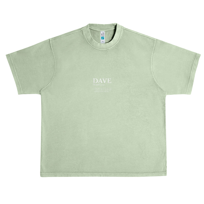 Dave Definition Name Meaning Nickname Alias Distressed Urban Heavy T-shirt by August | Artistshot