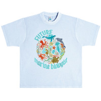 Future Marine Biologist Ocean Life Drawing Whale Octopus Urban Heavy T-shirt | Artistshot