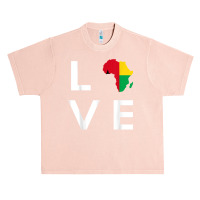 Guinea Bissau Flag Love Africa Continent For Guinea Bissauan T Shirt Urban Heavy T-shirt | Artistshot