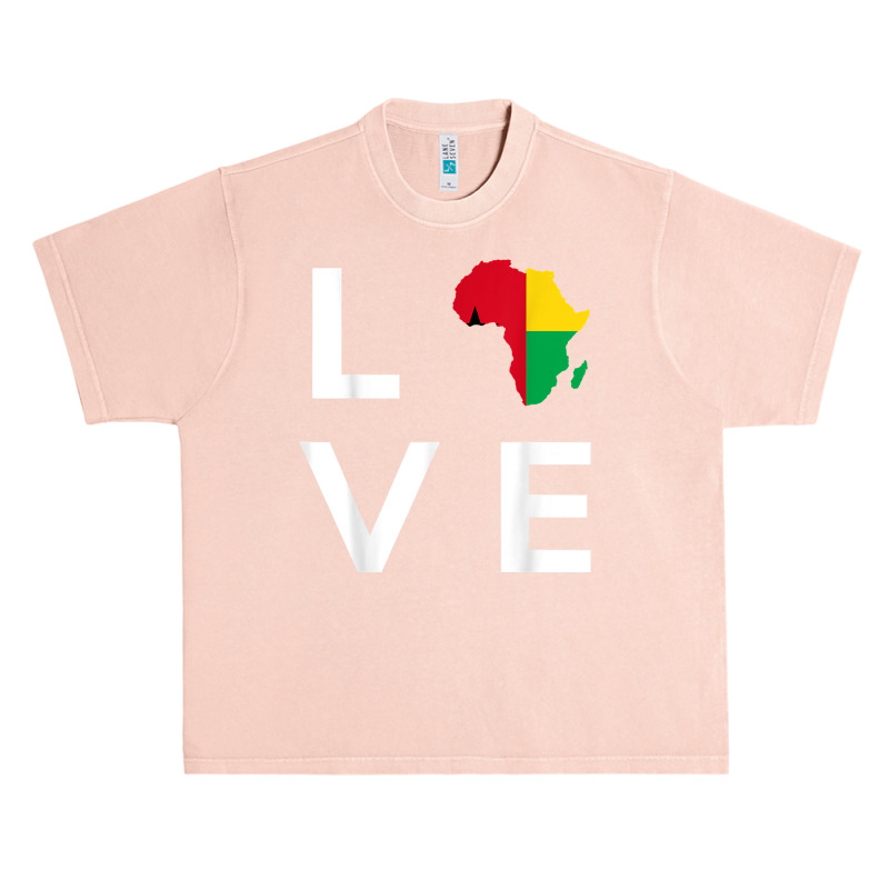 Guinea Bissau Flag Love Africa Continent For Guinea Bissauan T Shirt Urban Heavy T-shirt | Artistshot