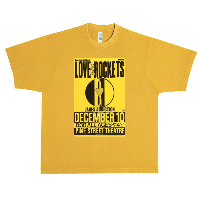 For Mens Womens Love And Rockets Jane_s Addiction Music Vintage Retro Urban Heavy T-shirt by cm-arts | Artistshot