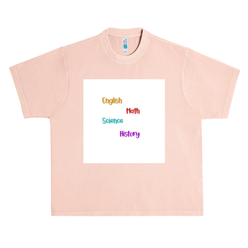 Subject Labels  Pack Chiffon Top Urban Heavy T-shirt | Artistshot