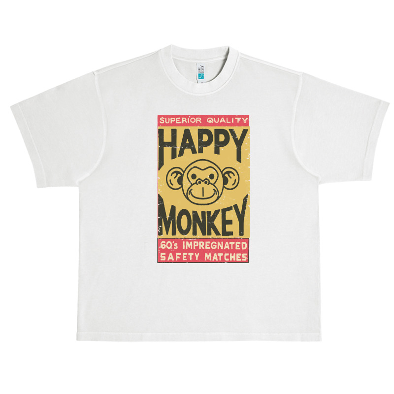 Happy Monkey Safety Matches, Vintage, Happy Monkey, Safety Matches, Ha Urban Heavy T-shirt | Artistshot