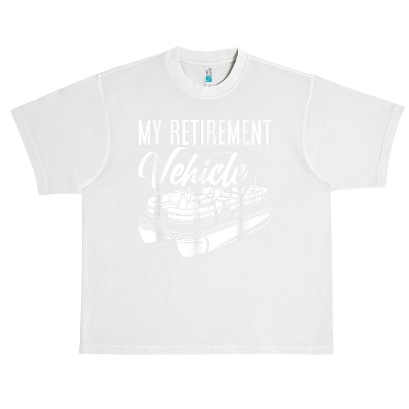 My Retirement Vehicle Retirement Boating Pontoon Captain T Shirt Urban Heavy T-shirt | Artistshot