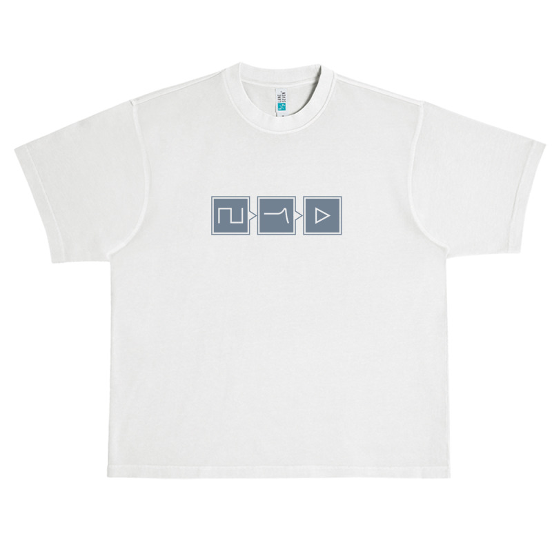 Synthesizer Signal Path Urban Heavy T-shirt | Artistshot