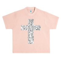 Diamond Cross Gemstone Crucifix Christianity Jesus Urban Heavy T-shirt | Artistshot