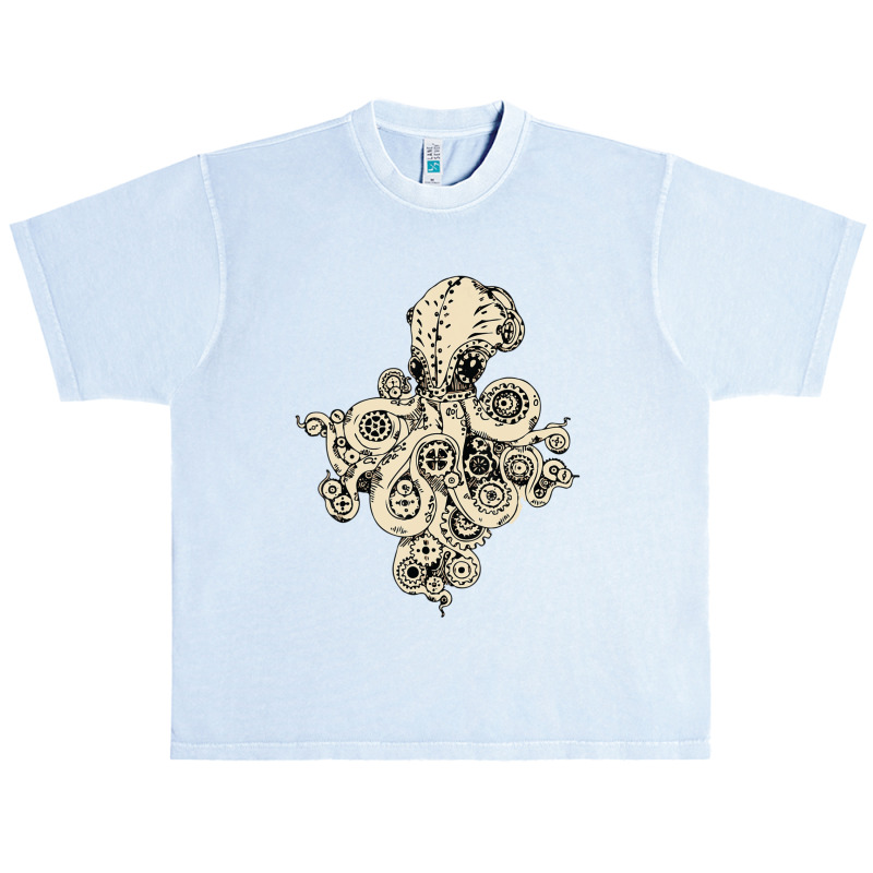 Steampunk Animal Octopus Steampunk Octopus Animal Lover Urban Heavy T-shirt | Artistshot