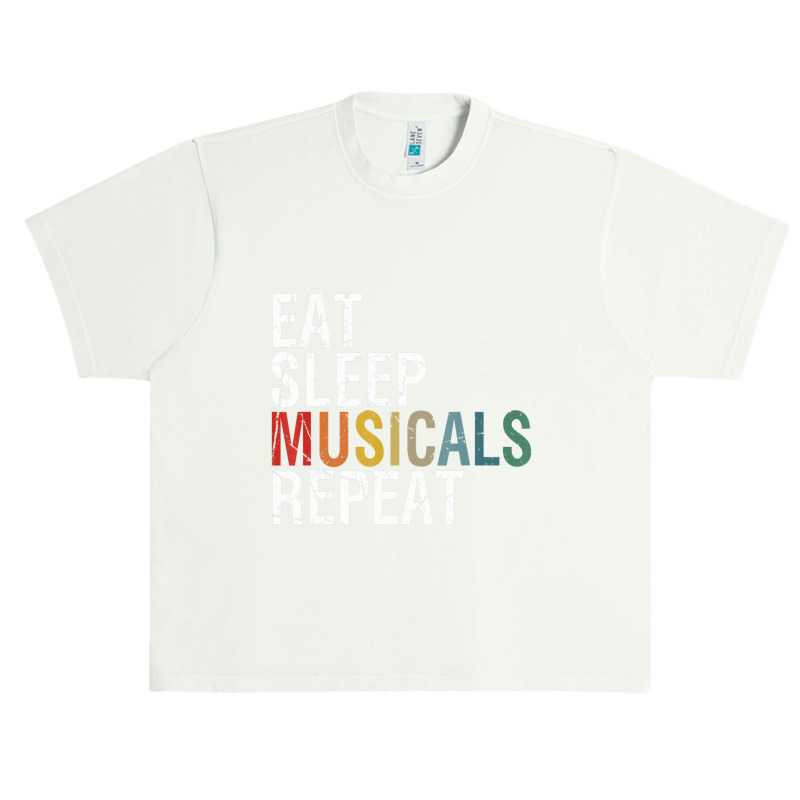 Eat Sleep Musicals Repeat Theatre Life Drama Theater Urban Heavy T-shirt by Kosdapen517 | Artistshot