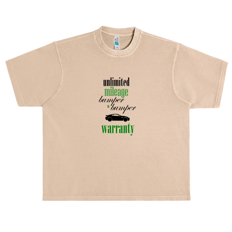 Bumper To Bumper Warranty Urban Heavy T-shirt by MichaelClevenger | Artistshot