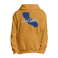 San Carlos California San Diego Ca Map Urban Pullover Hoodie | Artistshot