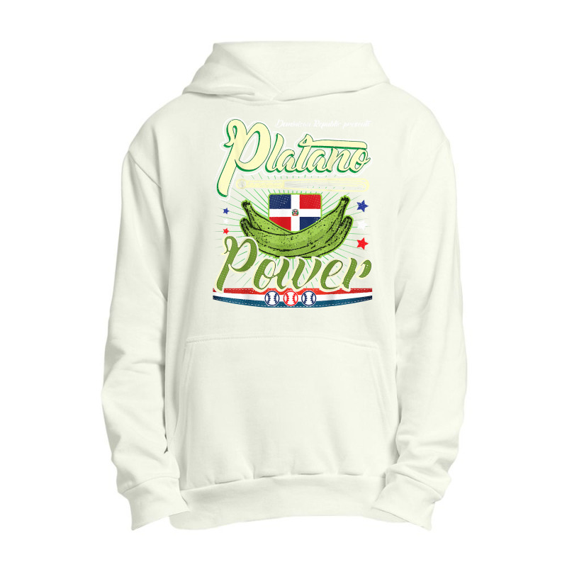 Dominican Republic Platano Power Baseball Dr Flag Urban Pullover Hoodie | Artistshot