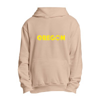 Home State Of Oregon Pride Eugene Or Green & Yellow S500072 Urban Pullover Hoodie | Artistshot