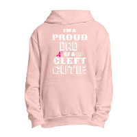 Proud Dad Of A Cleft Cutie Awareness T Shirt Urban Pullover Hoodie | Artistshot