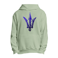 Blue Poseidon Symbol Trident T Shirt Ancient Greece Power T Shirt Urban Pullover Hoodie | Artistshot