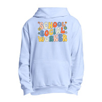 Groovy School Social Worker Coping Skills Back To School Urban Pullover Hoodie | Artistshot